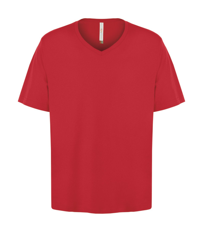 ATC™ EUROSPUN® RING SPUN V-NECK TEE. ATC8001